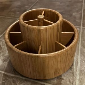 Pampered Chef Bamboo Holder